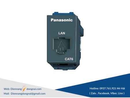 Ổ cắm data Panasonic WEV24886H-CAT6 - Công Ty TNHH Thương Mại Dịch Vụ Kỹ Thuật Điện Năng